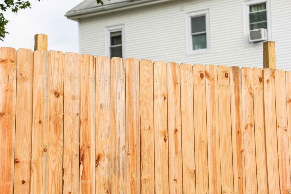 wood fence
